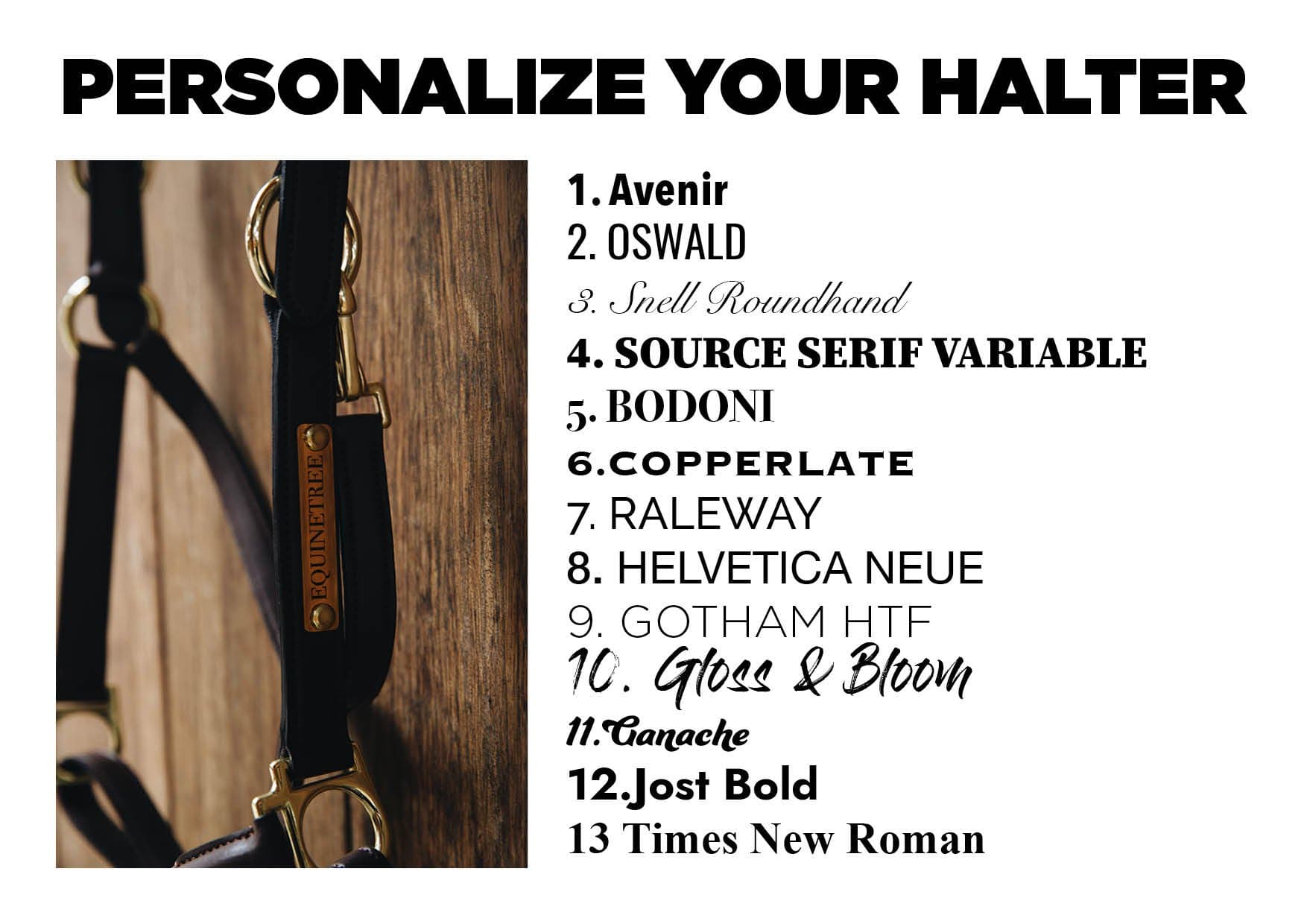 Licol avec Laine d'Alpaga